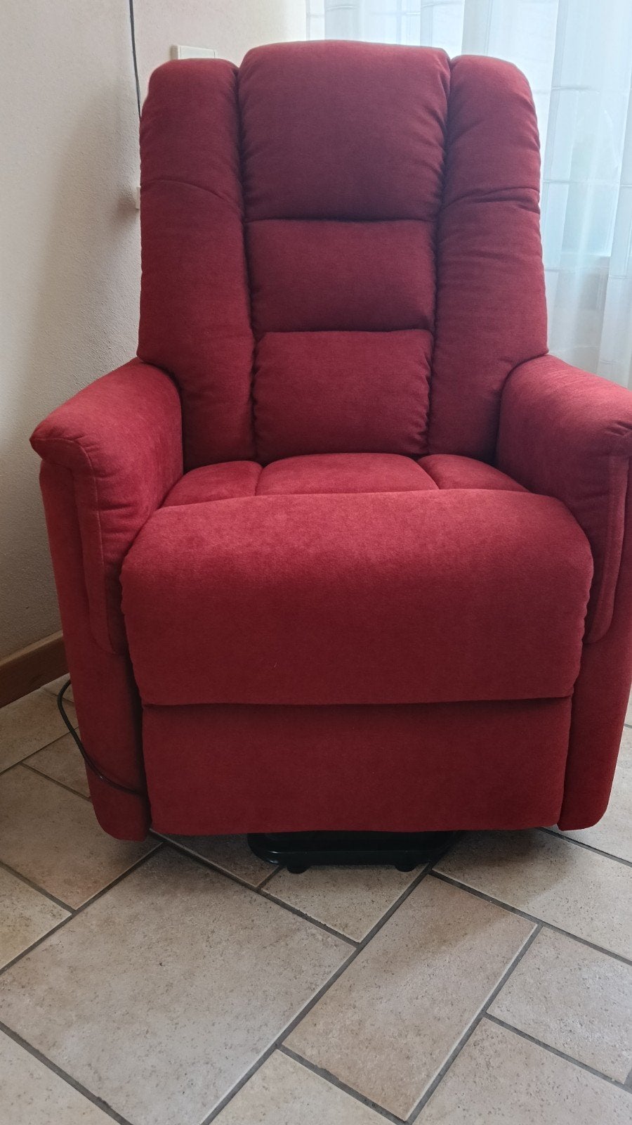 Finlandic Relaxfauteuil F-402 Bordeaux, Ophalen, Minder dan 75 cm, Modern, Comfort, Nieuw