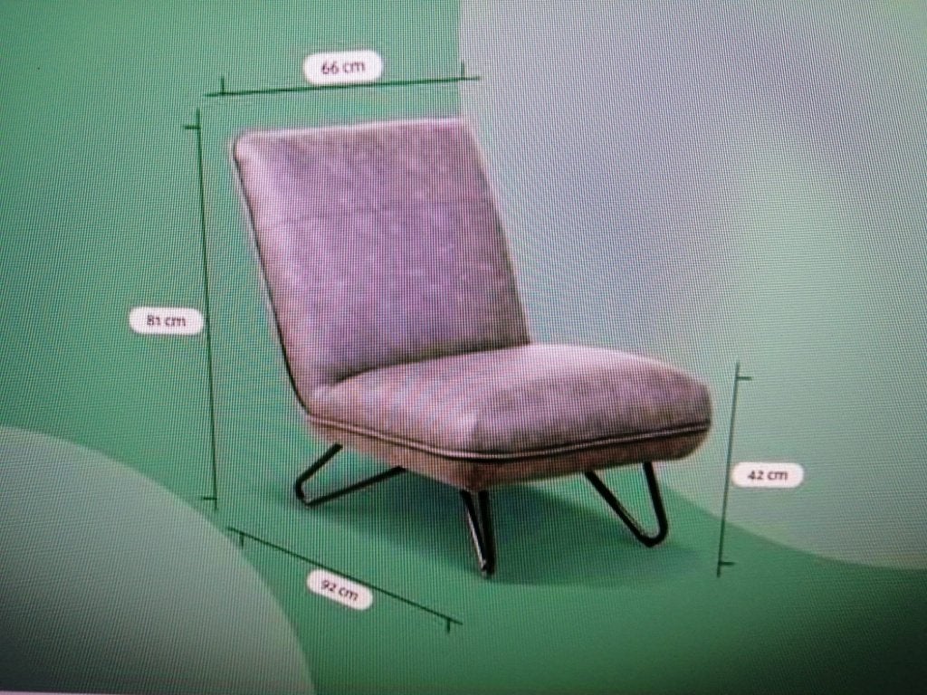 Design relax Fauteuil + hocker - merk Lanterfant new, Ophalen, Nieuw, 75 tot 100 cm, 50 tot 75 cm