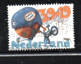 ‹(•¿•)› nl # m0097 kinderzegel, Ophalen of Verzenden, Na 1940, Gestempeld