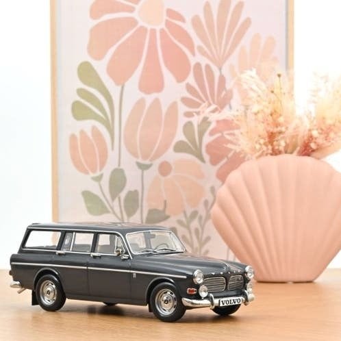 Volvo Amazon Break 1966 Graphite Grey 1:18 / Norev, Hobby en Vrije tijd, 70-72 avenue de Bohlen 69120 Vaulx-en-Velin, Auto, Norev