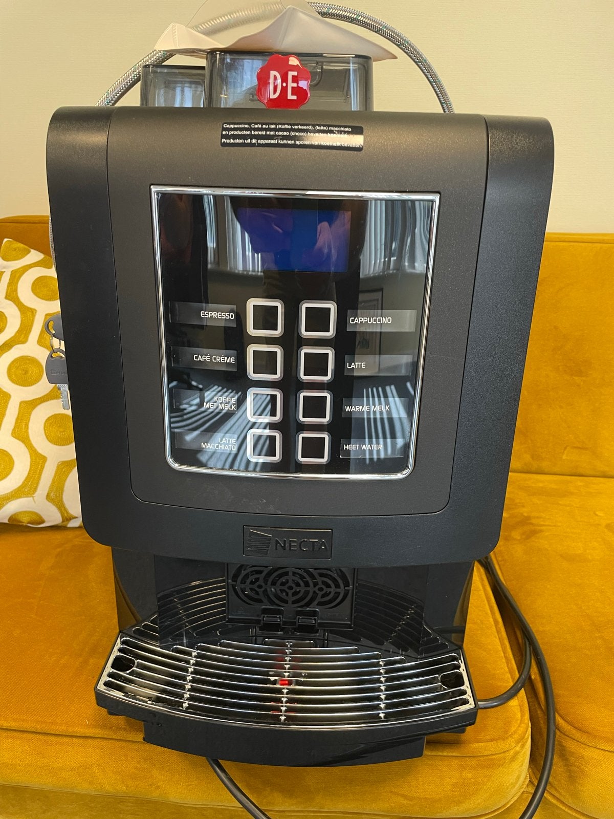 Douwe Egberts Koro Prime Koffiemachine - Zo goed als nieuw, 10 kopjes of meer, Koffiemachine, Koffiebonen, Zo goed als nieuw