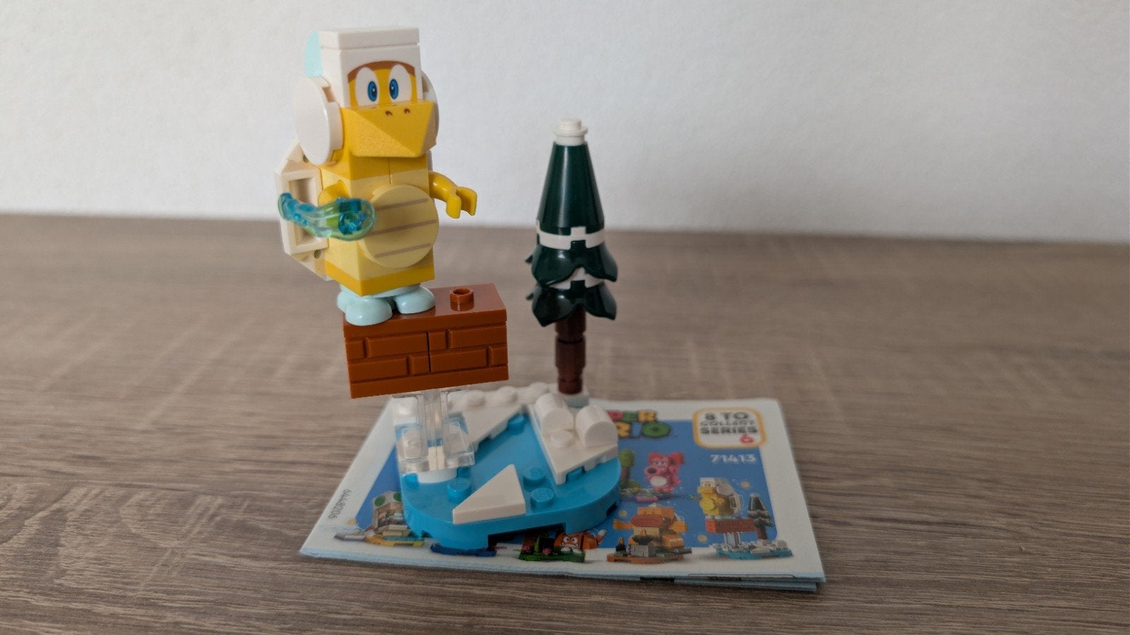 LEGO Super Mario Ice Bro Personage Serie 6 (71413), Overige thema's, Lego, Compleet, Ophalen of Verzenden