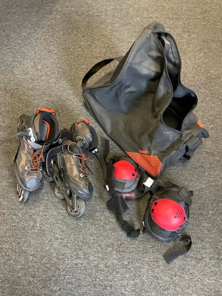 Inline skates + bescherming - Maat 35-38, Overige merken, Ophalen of Verzenden, Inline skates 4 wielen, Dames
