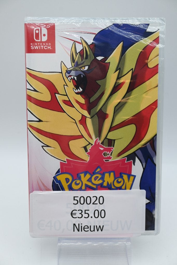 Pokémon Shield Nintendo Switch - Nieuw, Nintendo, Online, 1 speler, Nieuw