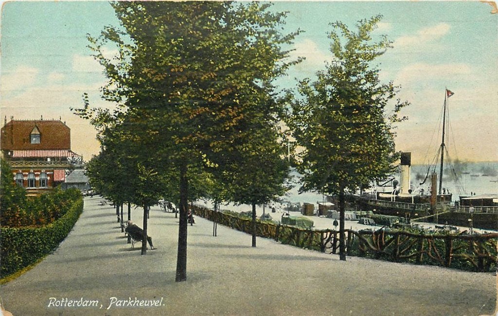 379-086-011 Rotterdam Parkheuvel, Verzenden, Voor 1920, Zuid-Holland