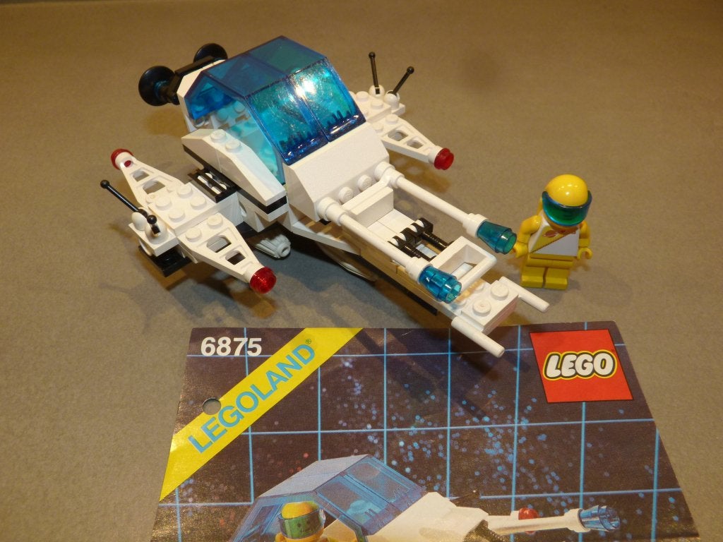 Lego Space 6875 Hovercraft, Compleet, Gebruikt, Lego, Ophalen of Verzenden