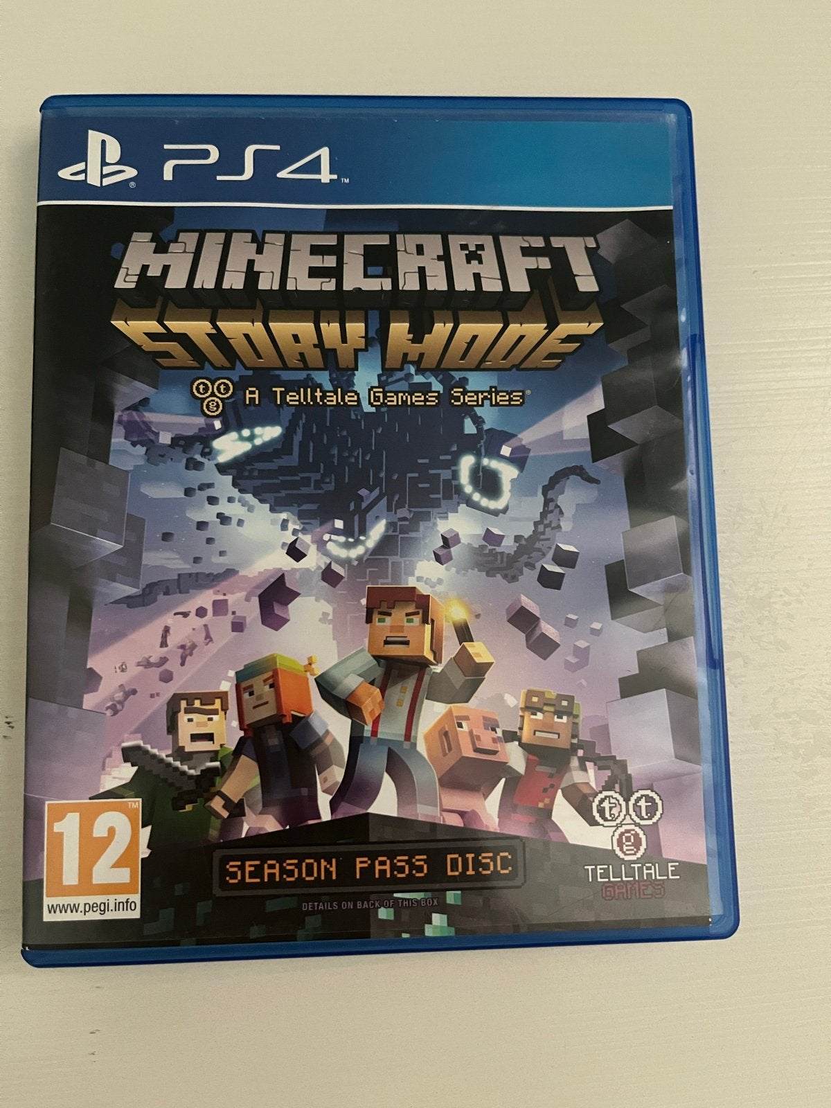 Minecraft Story Mode PS4, 1 speler, Zo goed als nieuw, Vanaf 12 jaar, Ophalen