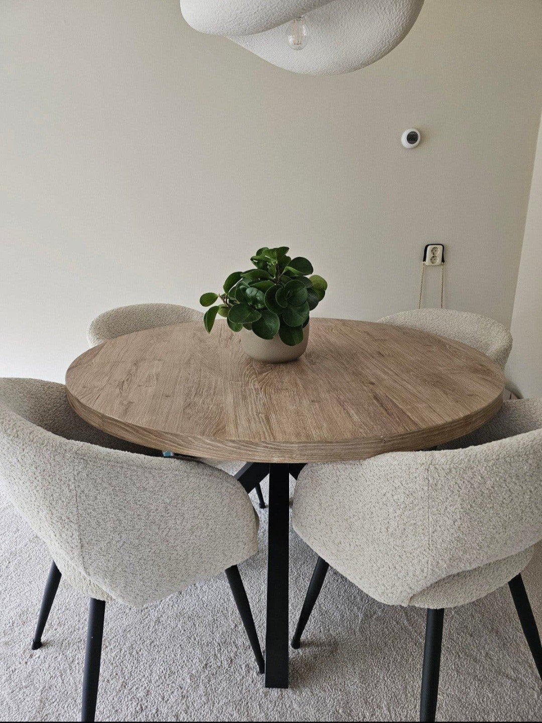 Eettafel Bressano Kwantum, Ophalen, Rond, 100 tot 150 cm