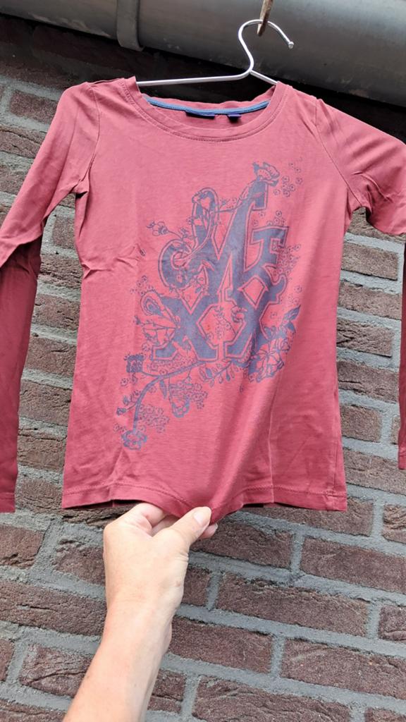 Mexx longsleeve 134-140. Gratis, Kinderen en Baby's, Kinderkleding | Maat 134, Mexx, Gebruikt, Meisje, Ophalen of Verzenden