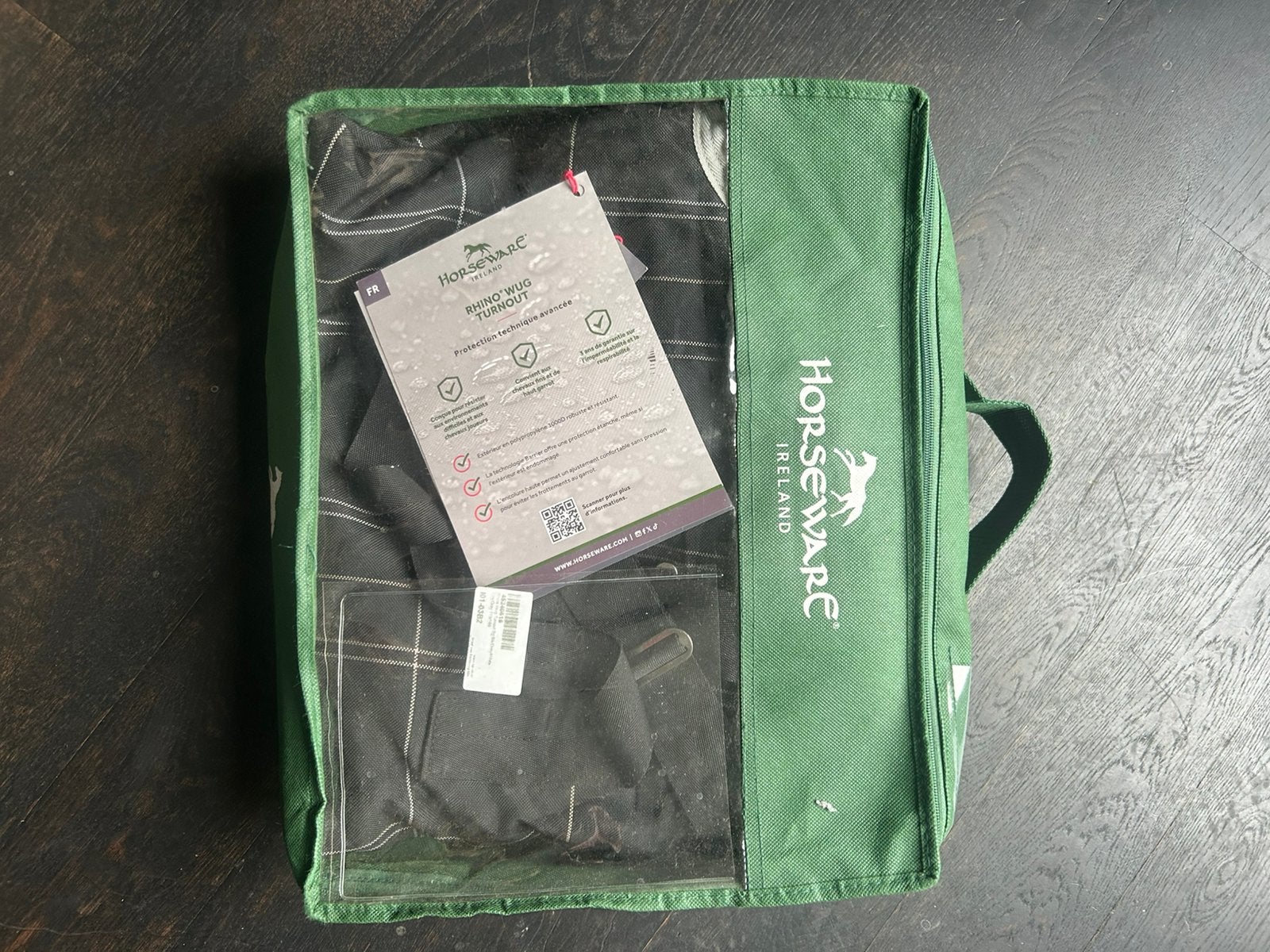 Horseware Rhino wug (regen)deken, 0 gram, maat 168-115-5.6, 0 g, Ophalen of Verzenden, Zo goed als nieuw, Vochtregulering