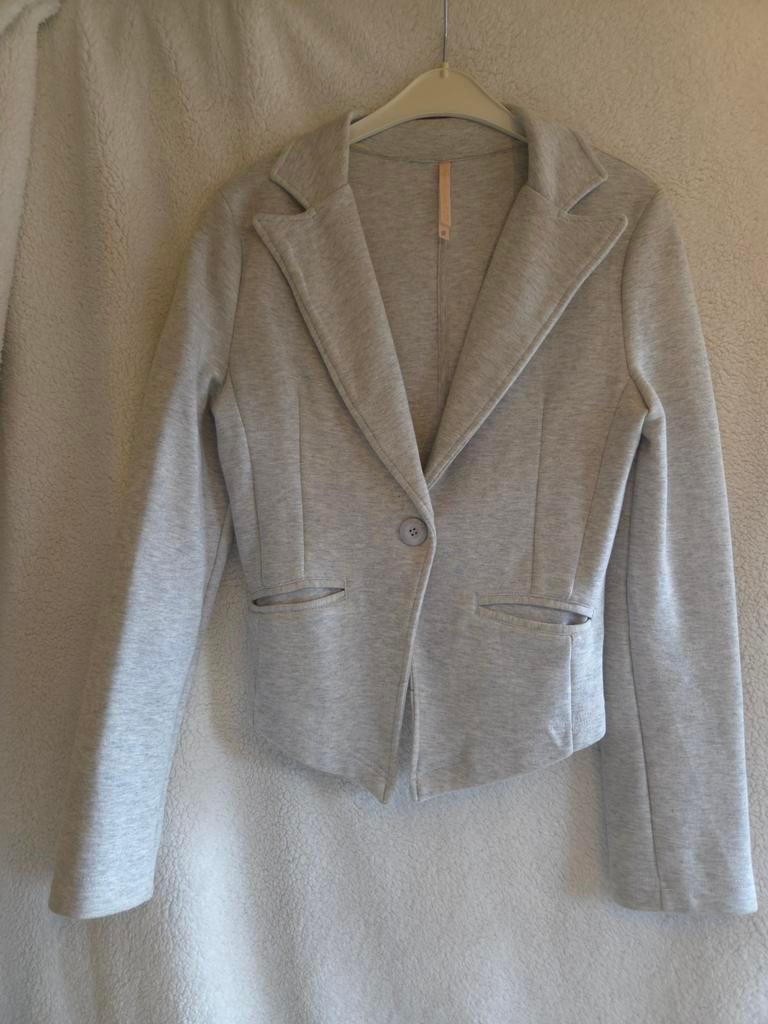 Grijze nette blazer, Maat 38/40 (M), Ophalen of Verzenden, Zo goed als nieuw, Coolcat