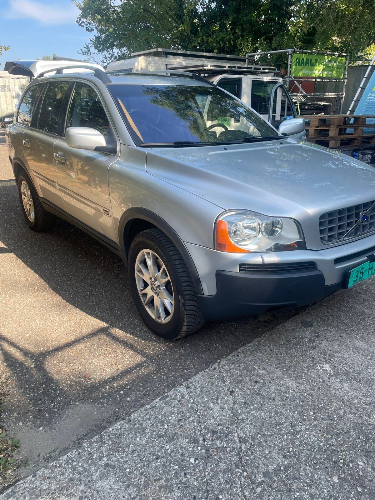 Volvo XC90 2.9 T6 Geartronic 2004 Grijs, Auto's, Volvo, 7 stoelen, 2922 cc, 272 pk, Vierwielaandrijving
