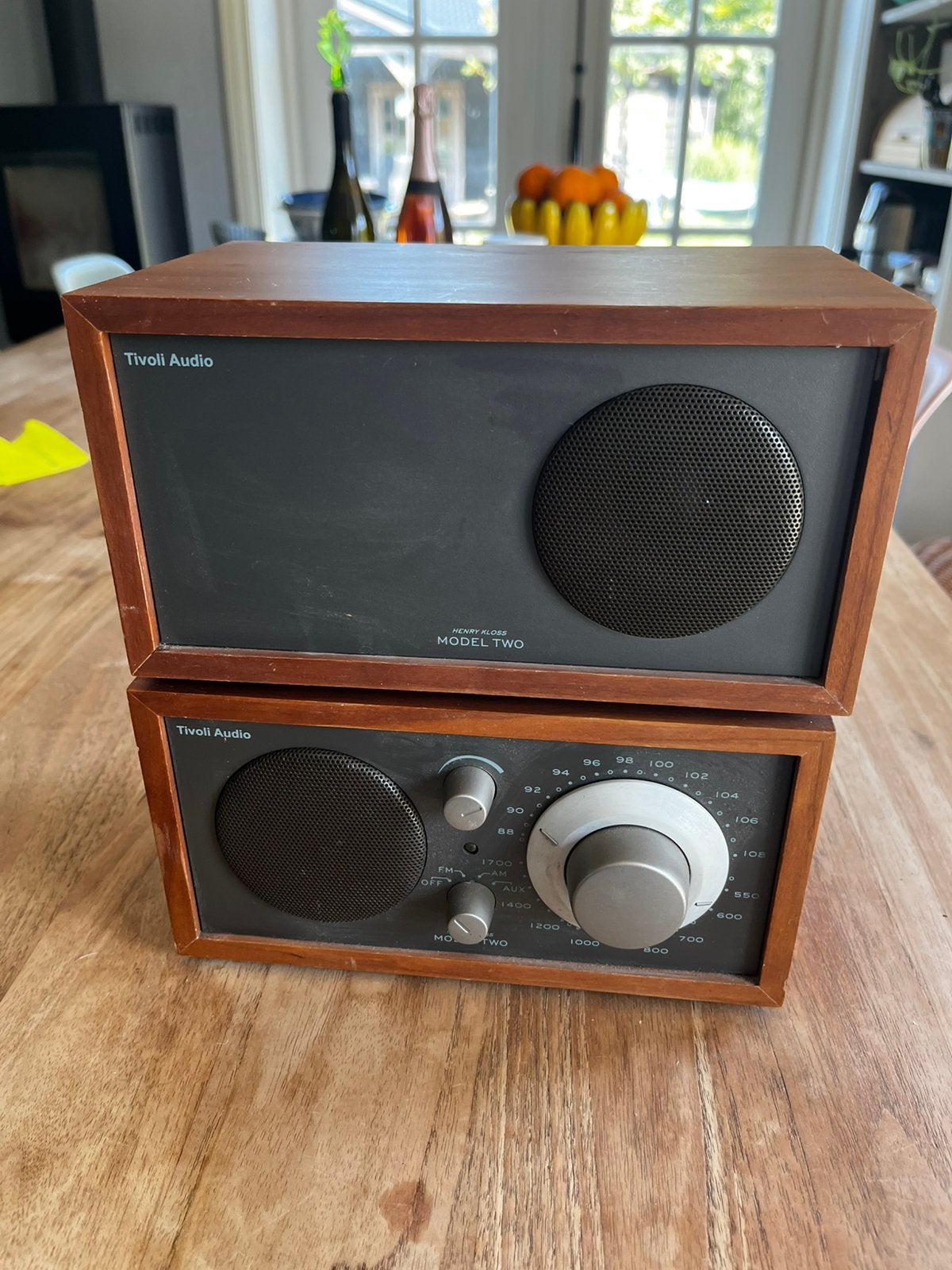 Prachtige Tivoli Audio Model Two – Klassieke Stereoradio, Ophalen of Verzenden, Zo goed als nieuw, Minder dan 60 watt, Overige merken
