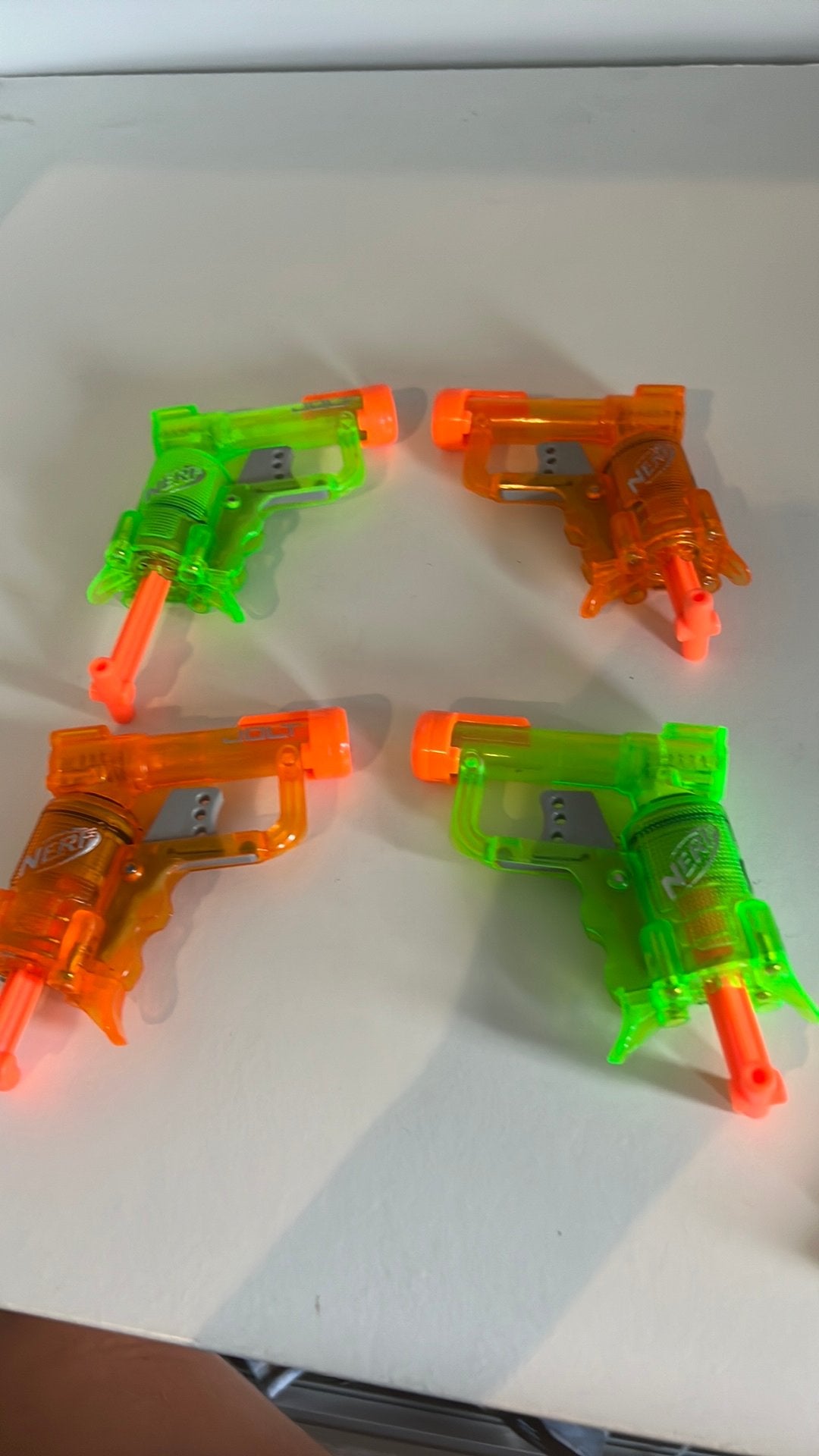 Nerf pistool jolt, Kinderen en Baby's, Ophalen of Verzenden, Zo goed als nieuw