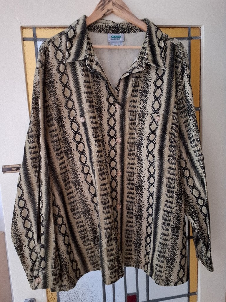 blouse Ulla Popken maat 54/56, Meerkleurig, Blouse of Tuniek, Ulla Popken, Ophalen of Verzenden