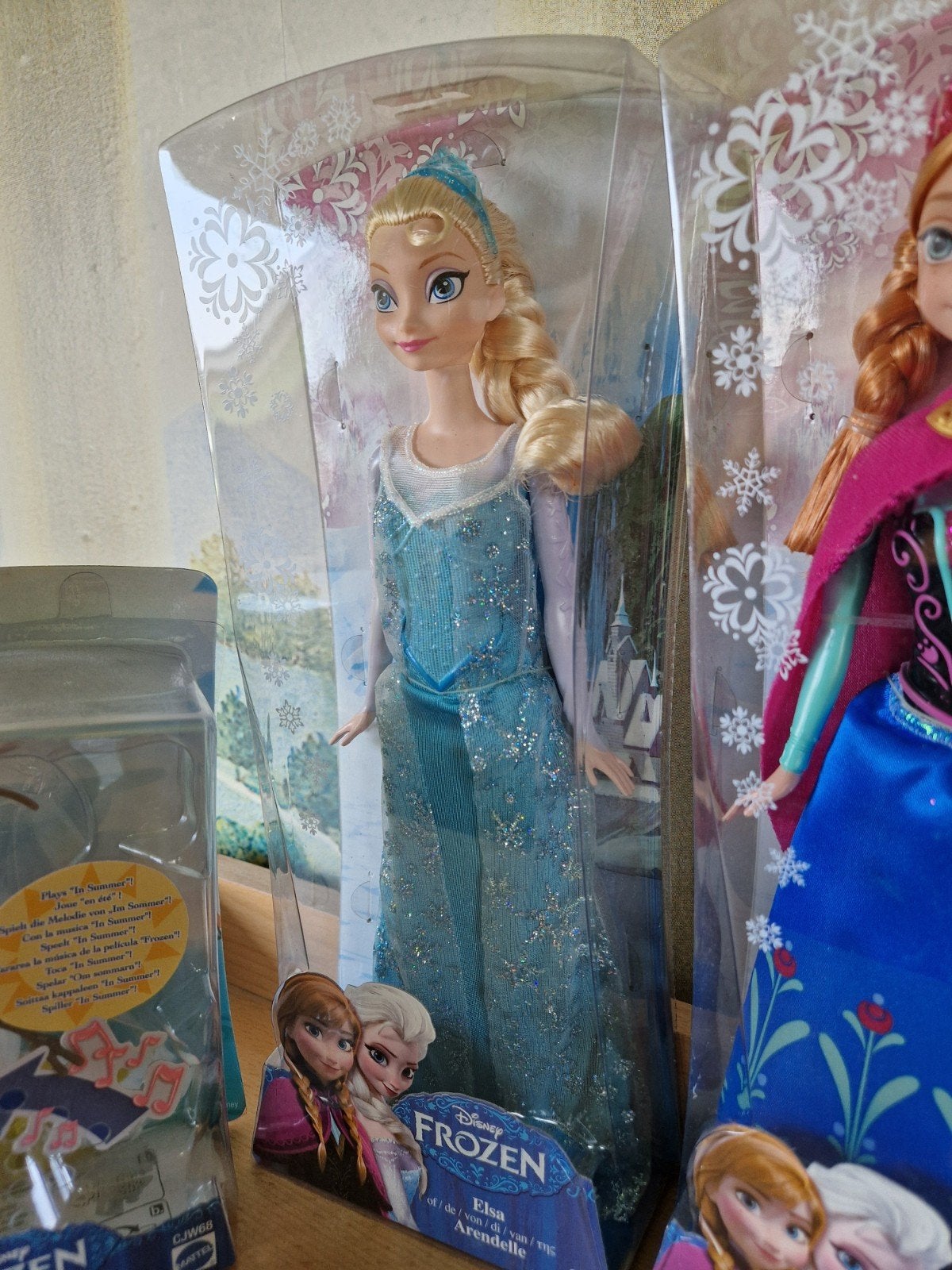 Disney Frozen Barbie Elsa, Anna, Kristoff, Ophalen of Verzenden, Overige figuren, Nieuw, Beeldje of Figuurtje