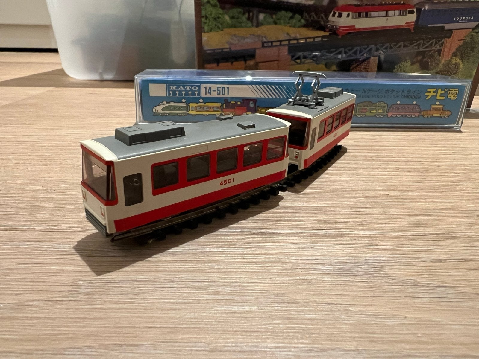 Kato Minitrix Tram N-spoor 14-501, Gelijkstroom, Trix, Overige typen, Ophalen of Verzenden