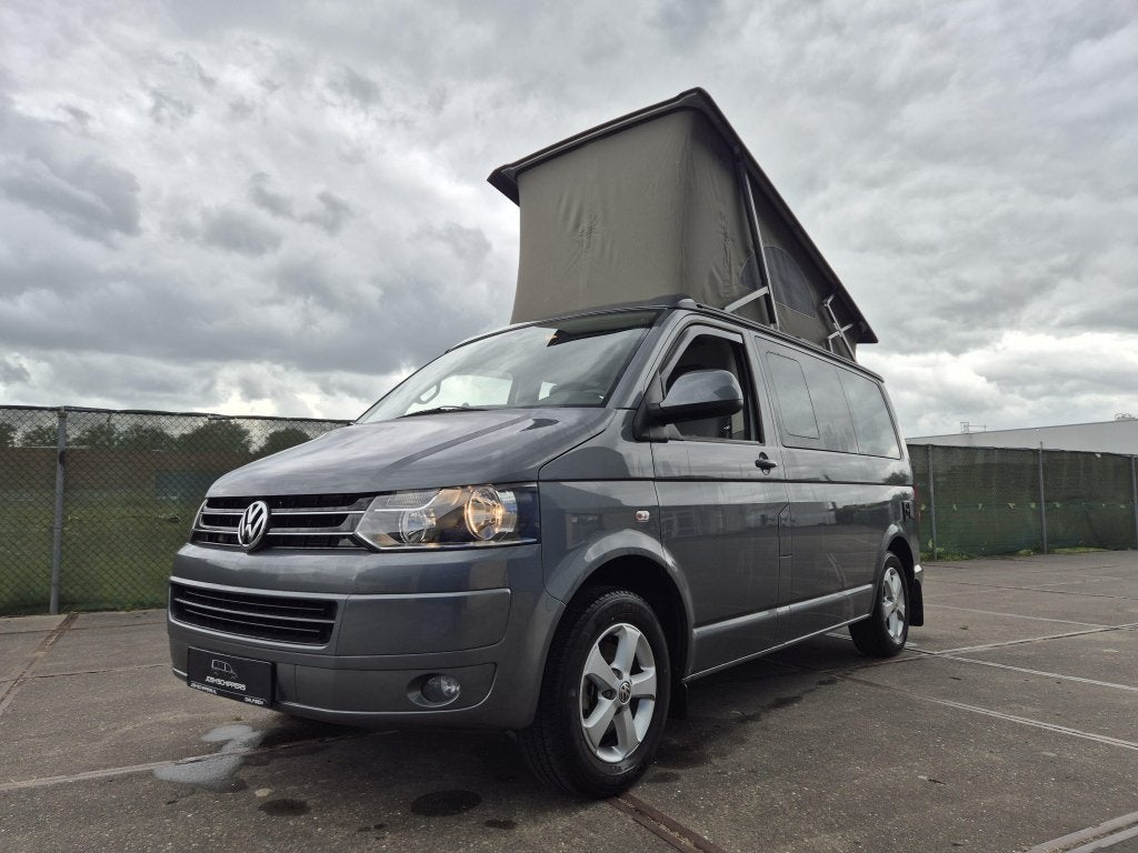 Vw T5 California Comfortine 2.0TDI 140pk 21dkm hefdak camper, Buscamper of Camperbus, Overige merken, Standkachel, Koelkast