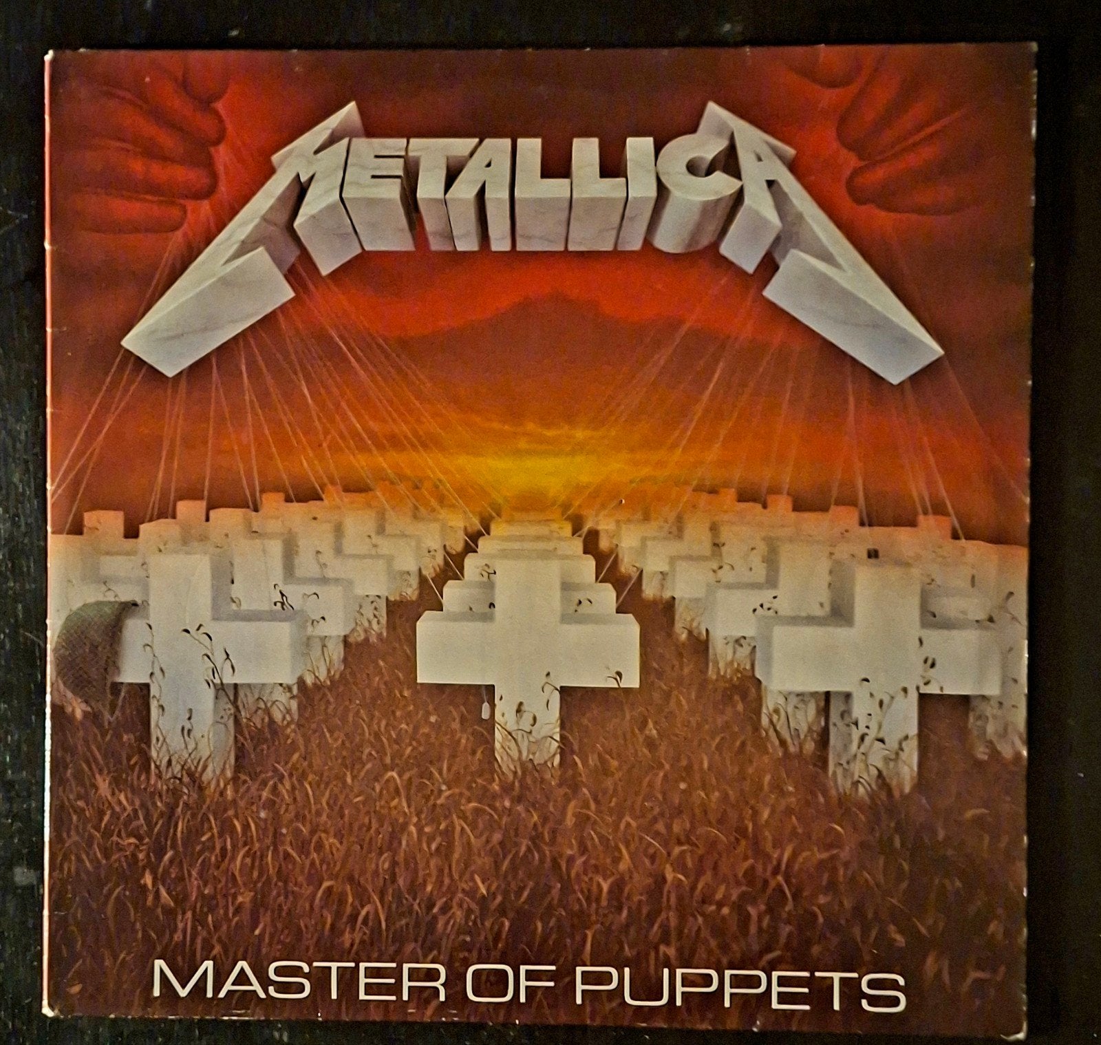 Metallica - Master of Puppets LP (Elektra 96 04391), LP, Gebruikt, Hard Rock, Ophalen of Verzenden