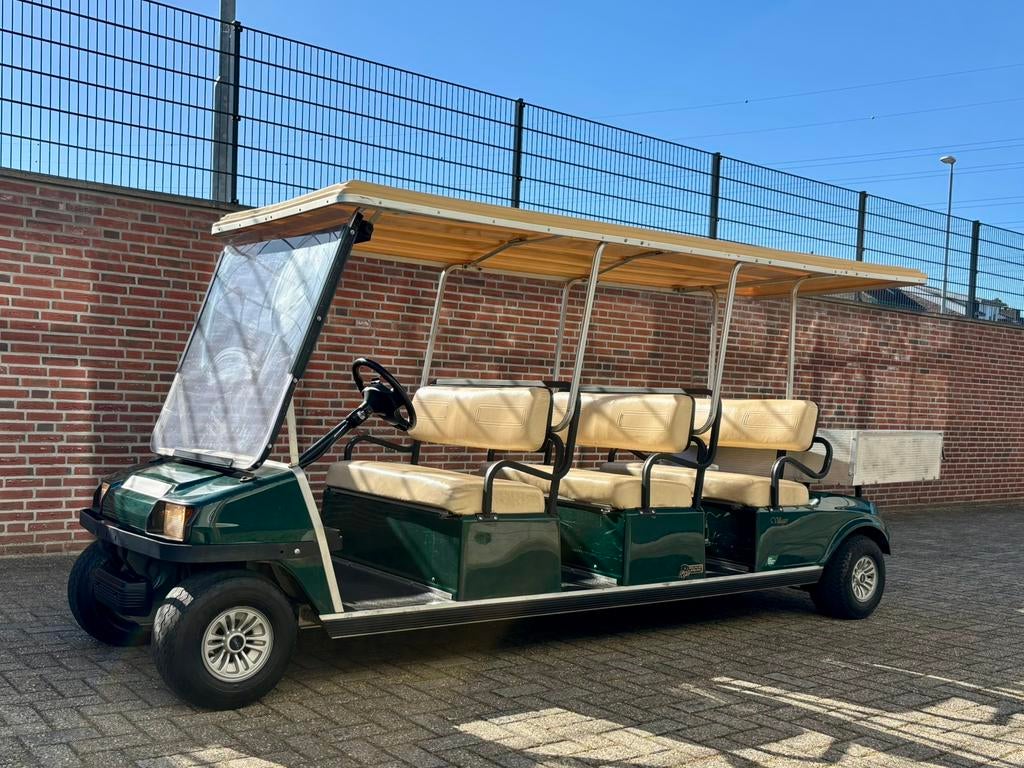 Prachtige Elektrische 6 persoons Golfkar met Werkbak, Ophalen of Verzenden, Zo goed als nieuw, Golfkar