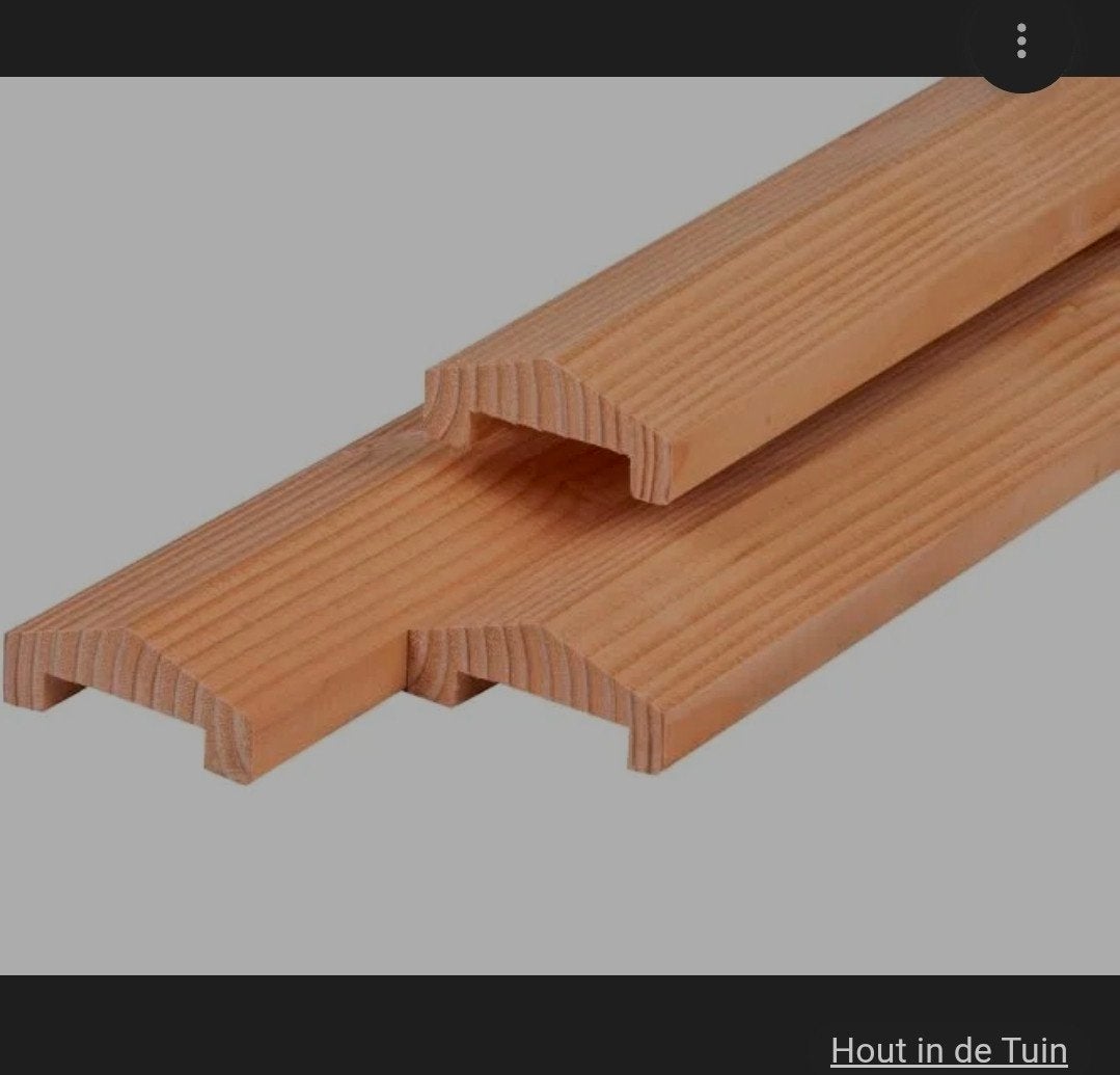 Gezocht douglas piramide afdekkappen, Ophalen of Verzenden, Steen of Klei, 15 m² of meer, Dakpannen