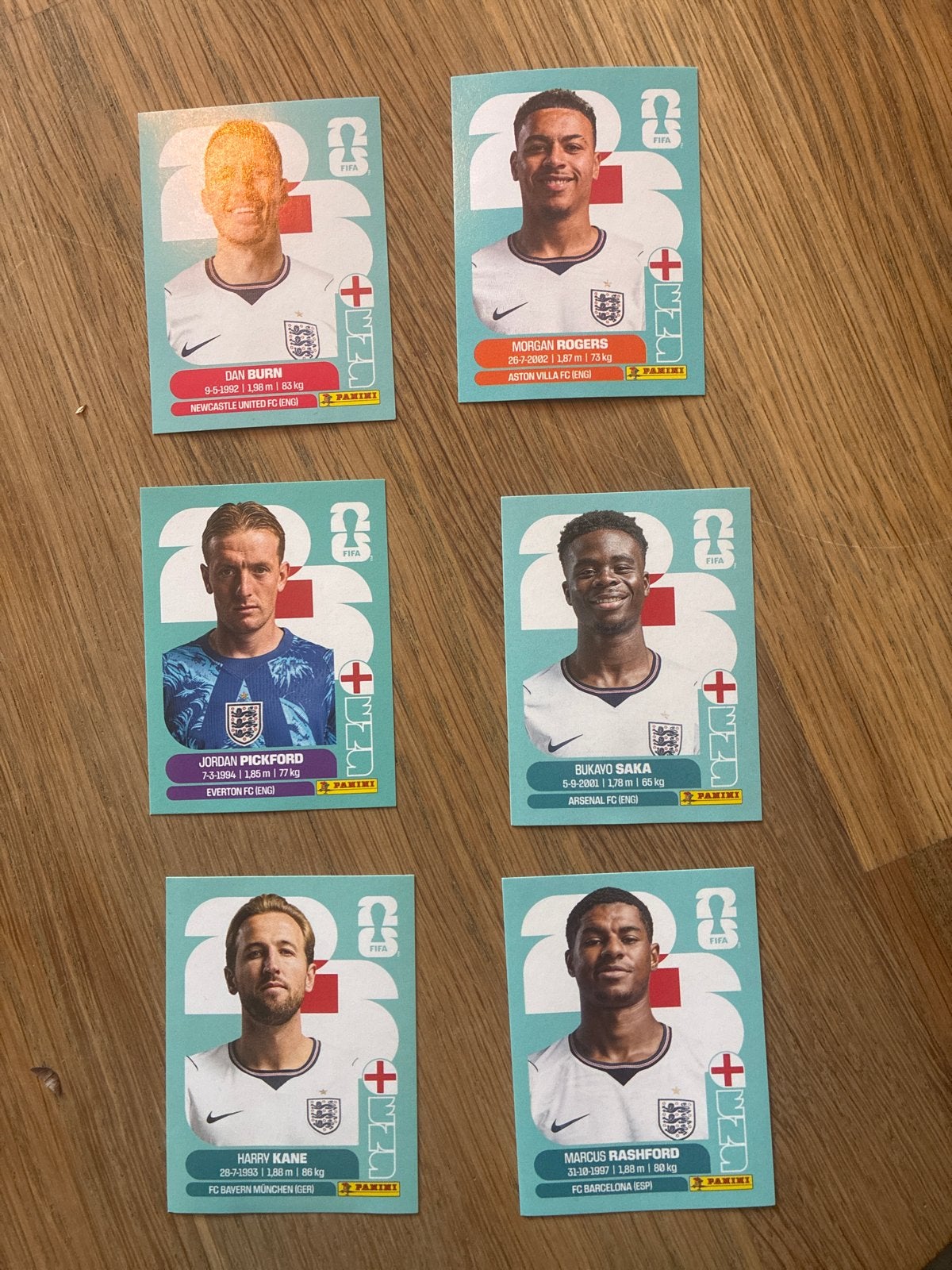 Panini FIFA 23 Voetbalplaatjes - Engeland Spelers, Ophalen of Verzenden, Zo goed als nieuw, Speelkaart(en)