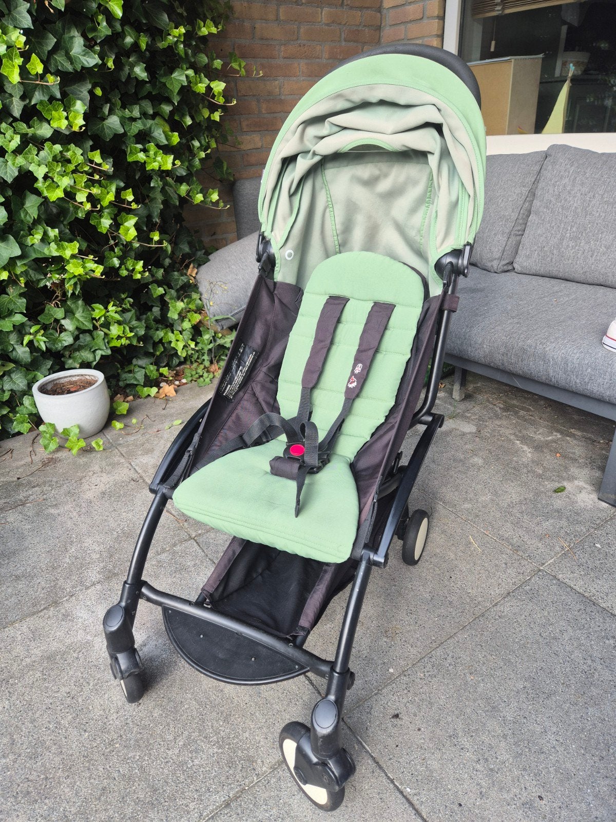 Babyzen YOYO buggy - Ideaal voor vakantie en vliegtuig, Ophalen, Gebruikt, Overige merken, Zonnekap