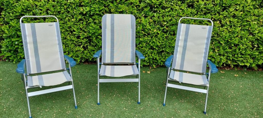 Crespo opklapbare stoelen, Caravans en Kamperen, Kampeermeubelen, Ophalen of Verzenden, Campingstoel