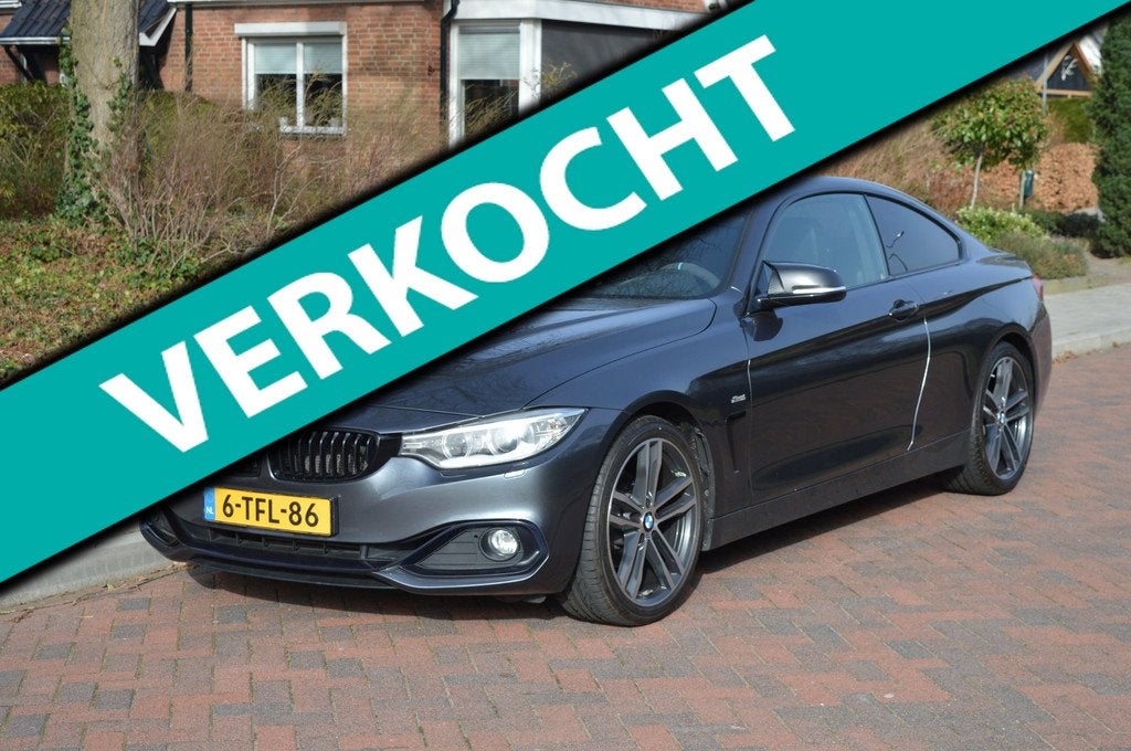 BMW 4-serie Coupé 420i High Exe Org NL/NAP/perfect onderhou, Auto's, BMW, Bedrijf, Te koop, 4-Serie, ABS, Airbags, Airconditioning