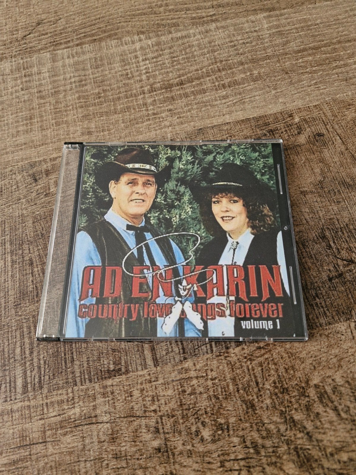 Ad & Karin - Country Love Songs Forever Volume 1 CD, Ophalen of Verzenden, Zo goed als nieuw
