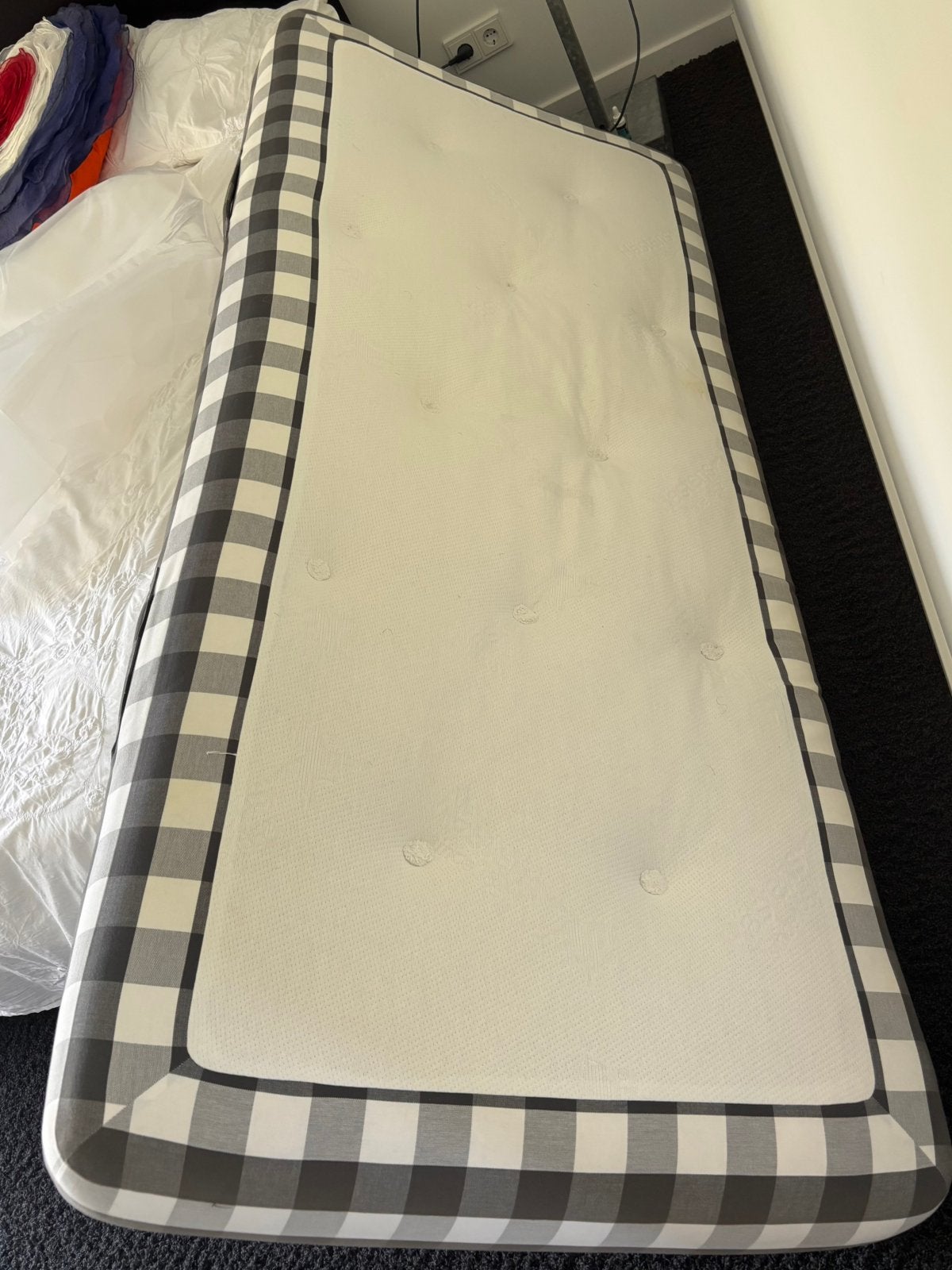 Hastens matras soft 90 / 200, Huis en Inrichting, Slaapkamer | Boxsprings, Ophalen, Gebruikt, 90 cm, Eenpersoons