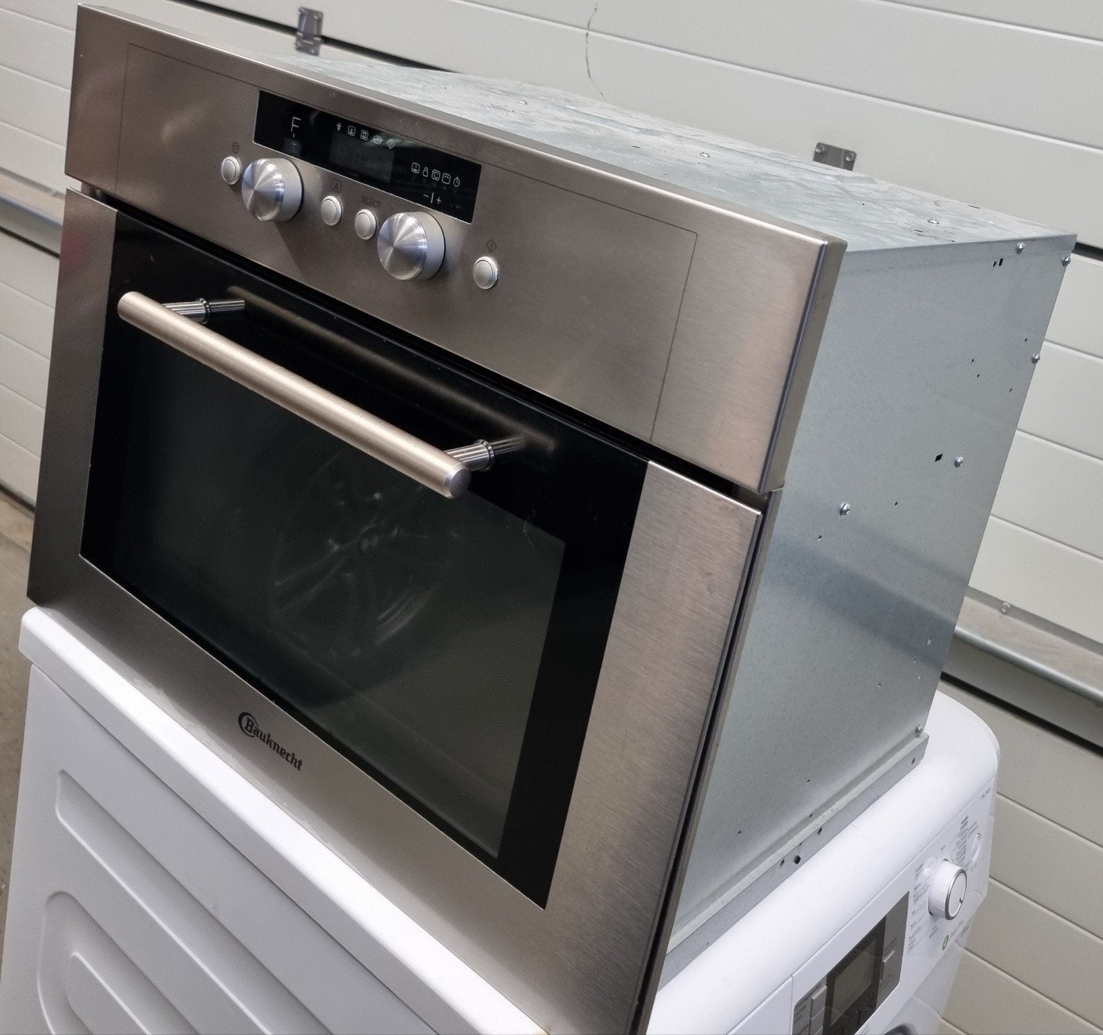 Bauknecht RVS inbouw combimagnetron / grill / heteluchtoven, Ophalen, Gebruikt, Draaiplateau