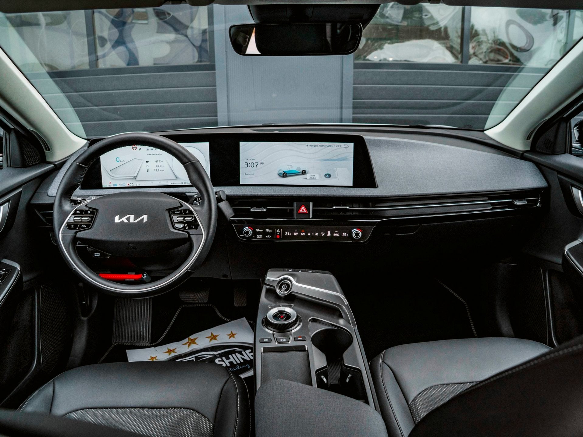 Kia EV6 Light Edition 58 kWh | 100% SOH | WINTERPAKKET | CAM, Auto's, Automaat, Gebruikt, Wit, Origineel Nederlands