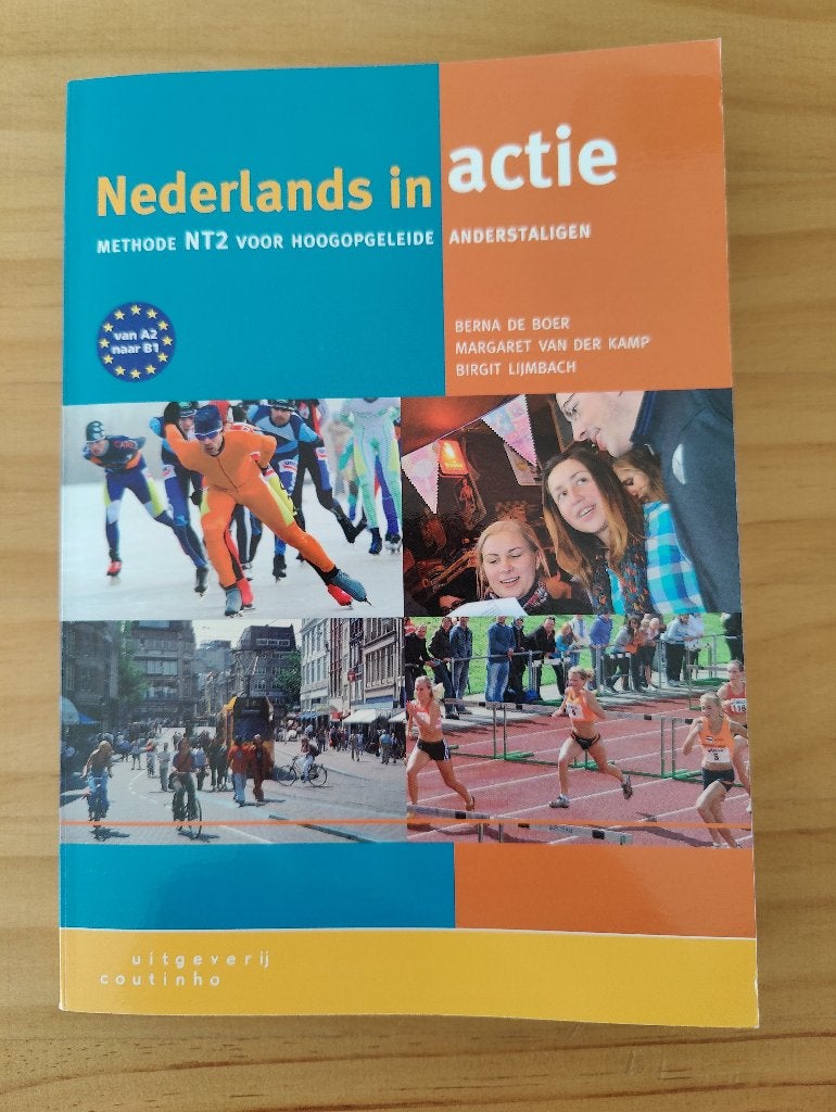 Nederlands in Actie: methode NT2  van A2 naar B1, Boeken, Zo goed als nieuw, Alpha, HBO, Uitgeverij Coutinho