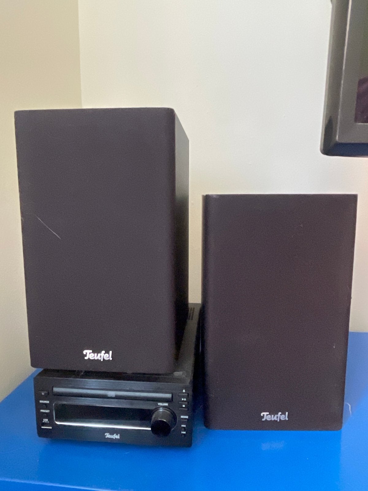 Teufel Kompakt Stereo Set Ultima 20 (2019/2020), Zo goed als nieuw, Microset, Cd-speler, Ophalen
