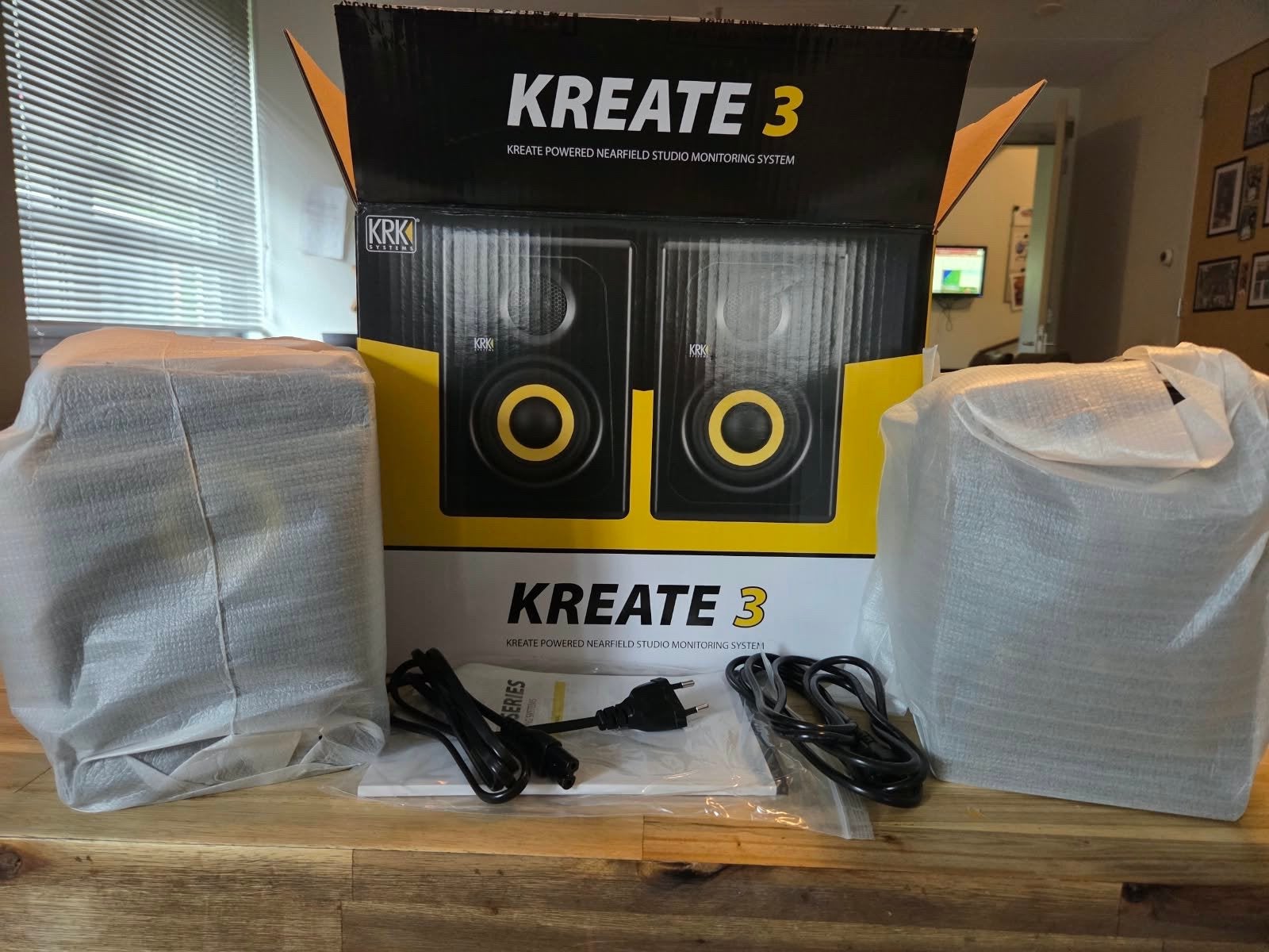 KRK Kreate 3 Studio Monitor Speakers - Nieuw in doos