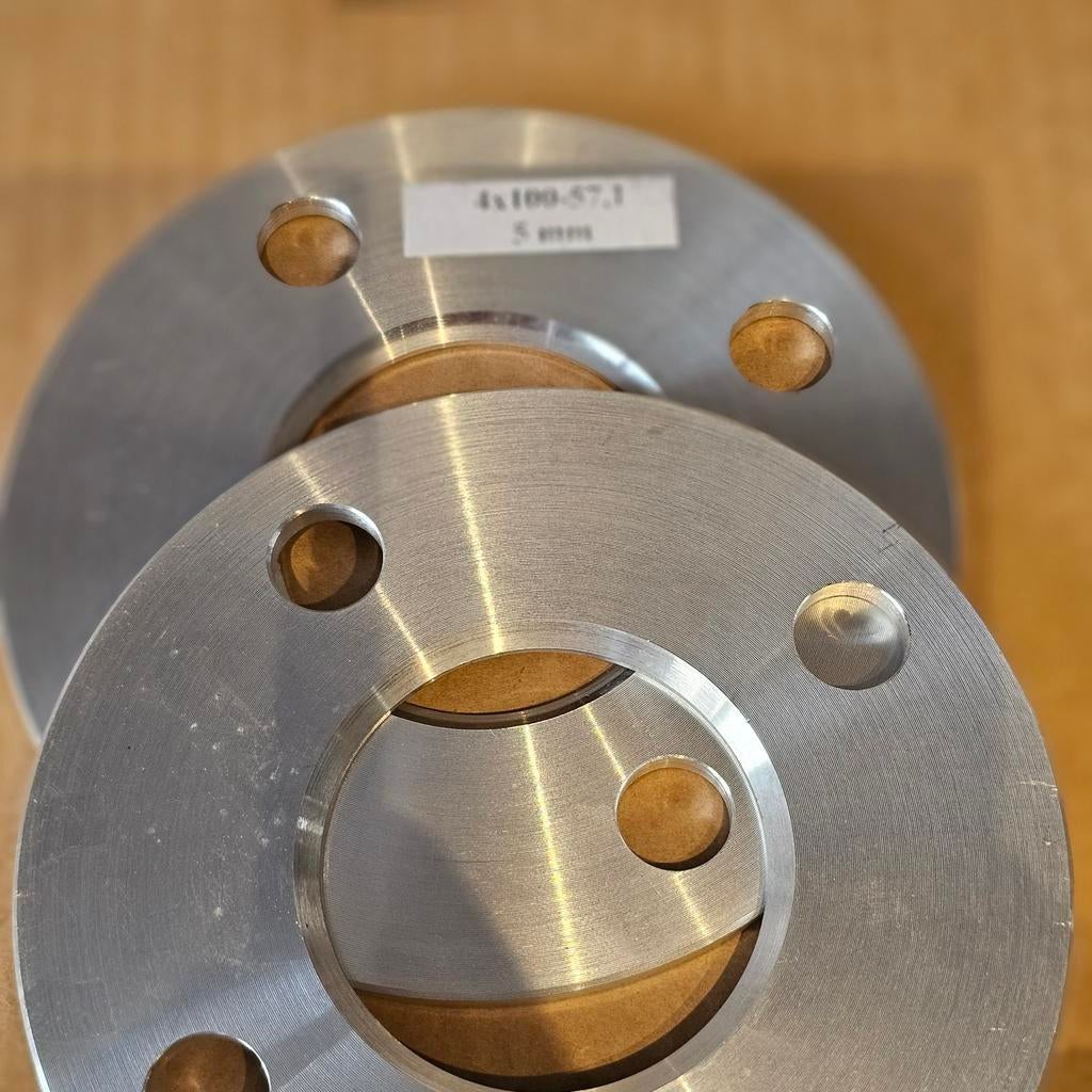 Spoorverbreders spacers vw Golf 1 4x100 57,1 5mm, Ophalen of Verzenden