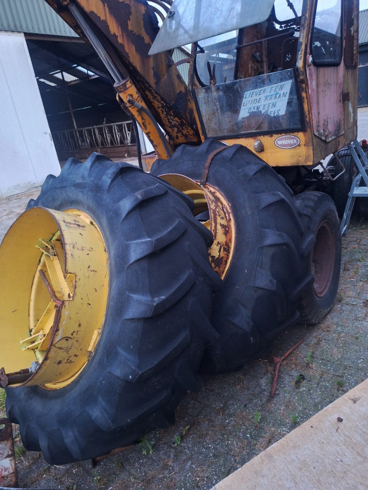 Vredestein/Michelin 18.4 R 34 Dubbellucht Banden, Zakelijke goederen, Agrarisch | Onderdelen | Banden, Velgen en Assen, Ophalen