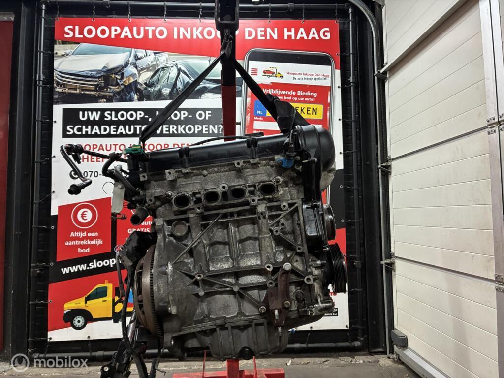 51.720 KM! Ford Fiesta ('08-'17) 1.25 16V Motorblok | SNJB |, Gebruikt, Ford, Ophalen of Verzenden, Ford