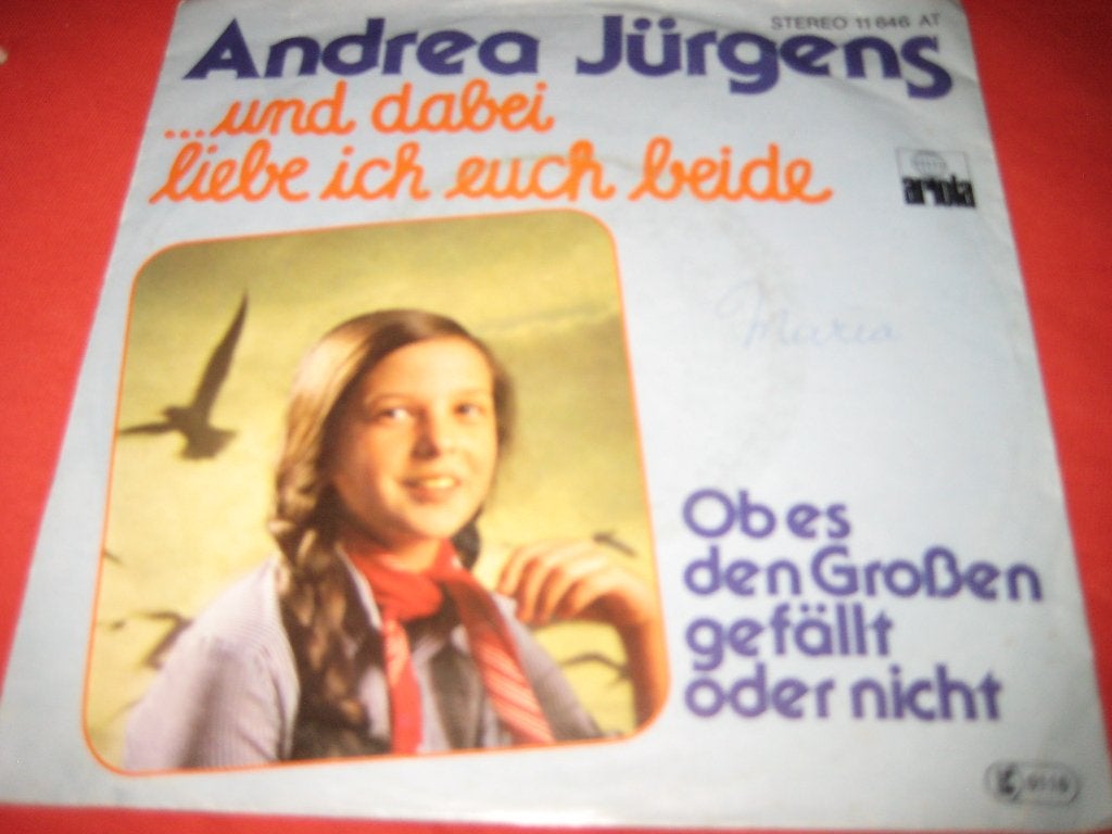 Andrea Jürgens: Und dabei liebe ich Euch beide, Ophalen of Verzenden, Zo goed als nieuw, Pop