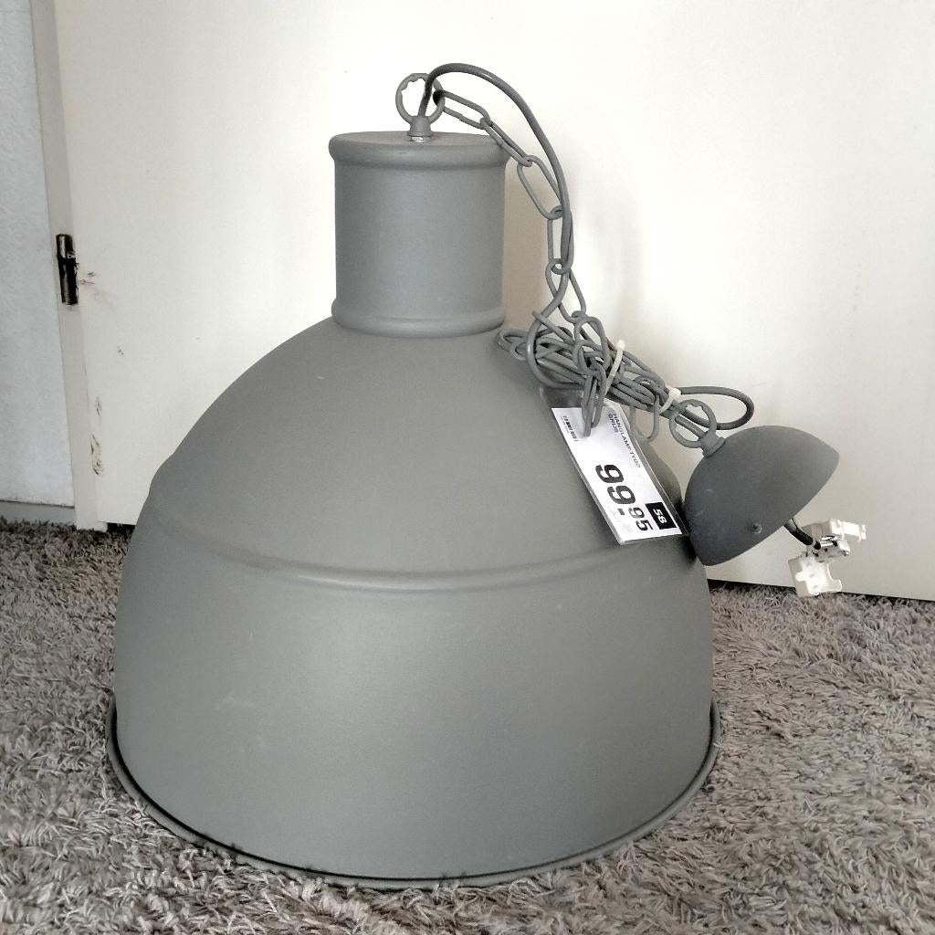 Zware Industriële Metalen Hanglamp Ø 48 cm (Nieuw), Ophalen of Verzenden, Nieuw, Metaal, Minder dan 50 cm