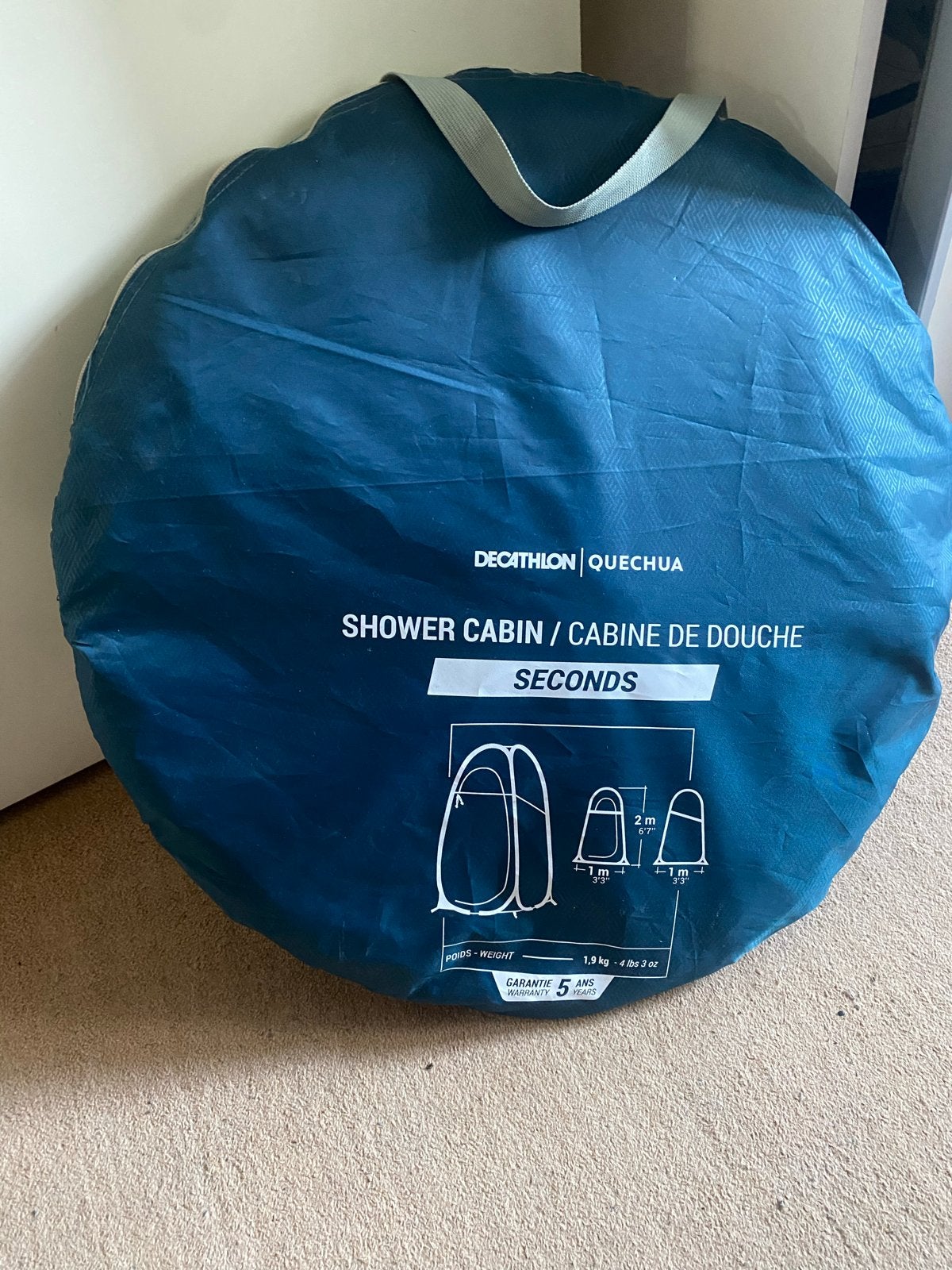 Decathlon Quechua Douchecabine Seconds - Nieuw, Ophalen, Zo goed als nieuw