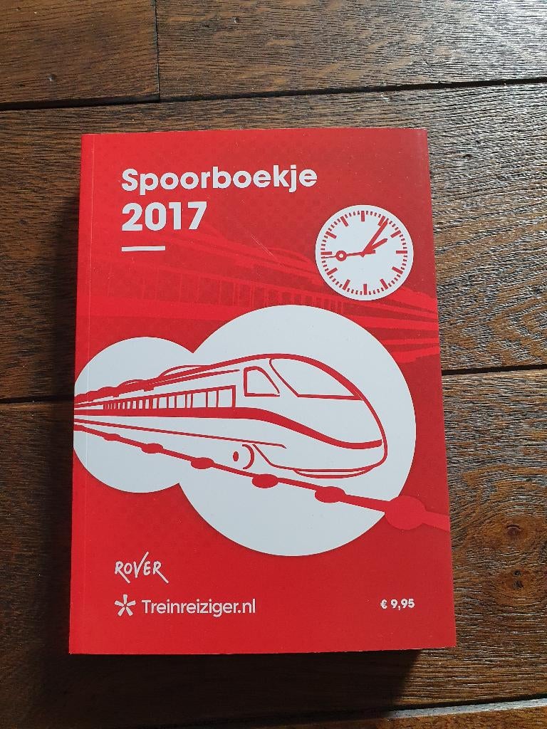 spoorboekje 2017 NS Rover, Verzenden, Zo goed als nieuw, Trein, Boek of Tijdschrift