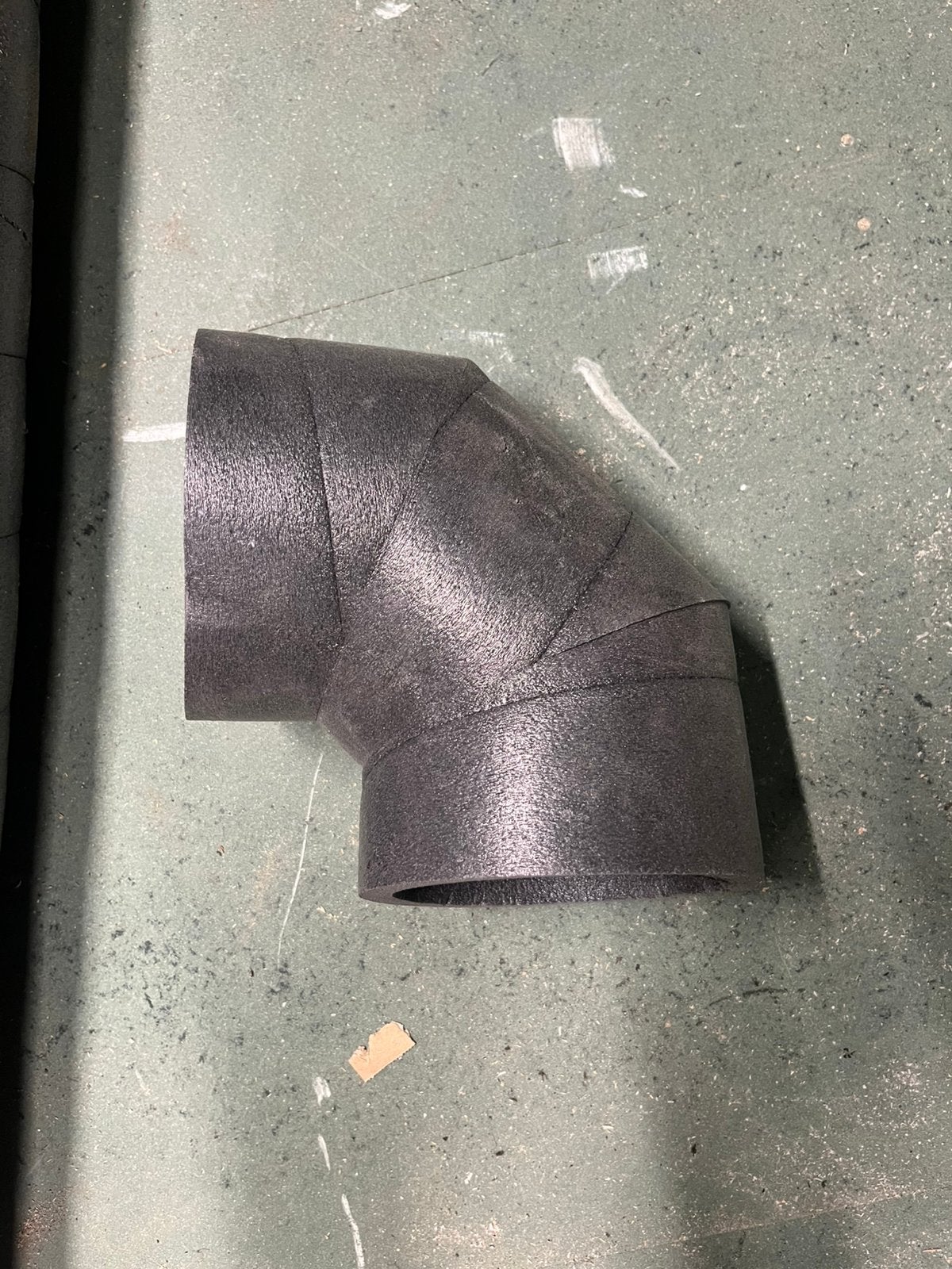 Nieuw 1x Ubbink Aerfoam 90gr. Bocht 160mm, Doe-het-zelf en Verbouw, Buizen en Afvoer, Ophalen, Bochten, Pvc, Zo goed als nieuw