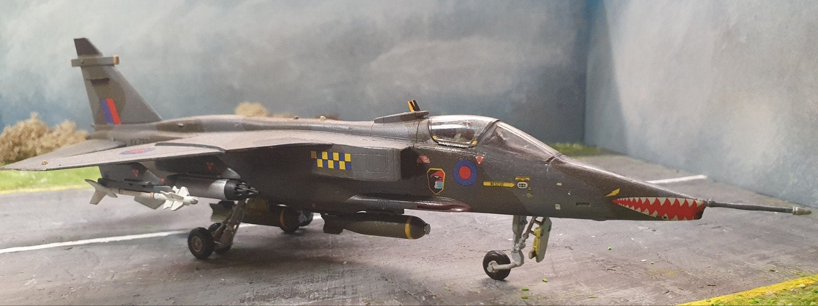 Jaguar GR.1A Modelvliegtuig -  1:72, Ophalen of Verzenden, Zo goed als nieuw, Vliegtuig, Hasegawa