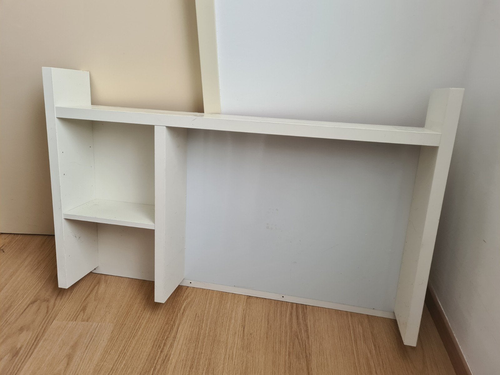 IKEA Micke Opzetstuk voor Bureau - Wit, Huis en Inrichting, Bureaus, Ophalen, Overige typen, 105 cm, Gebruikt