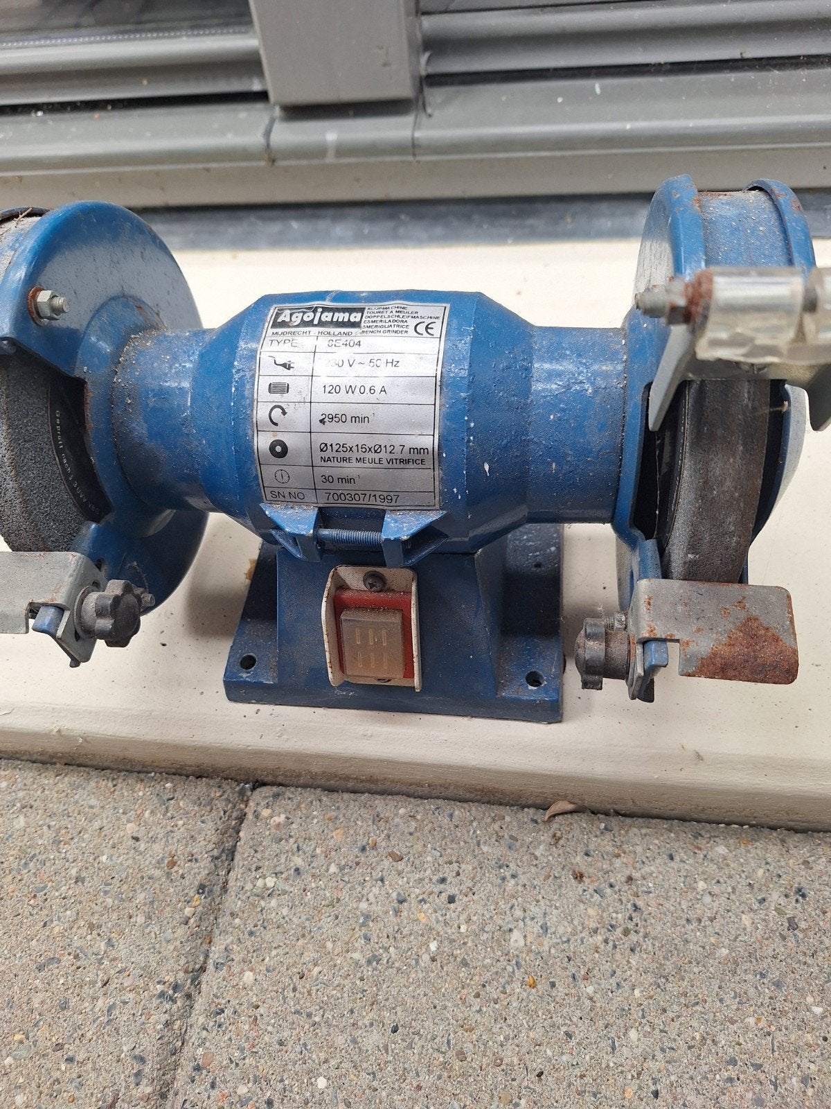 Agrojama Werkbankslijpmachine GE404 - 120W, Ophalen of Verzenden