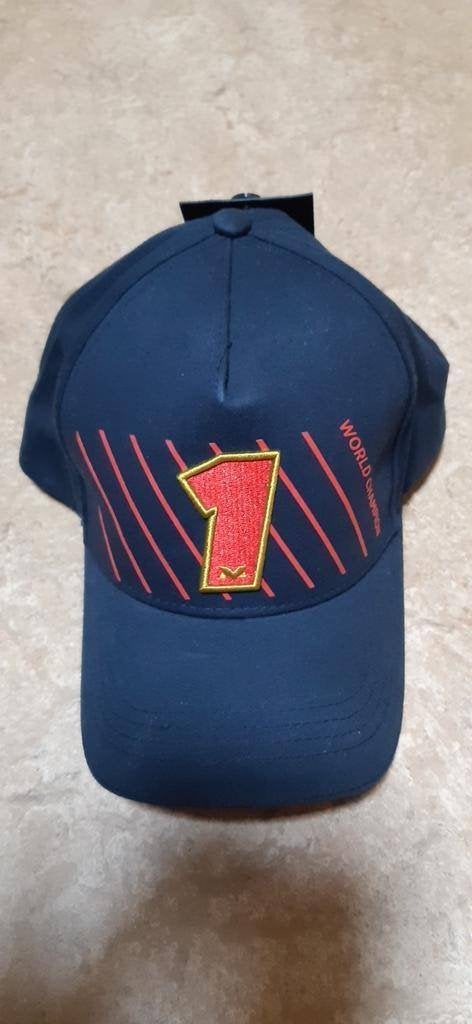 Max Verstappen Nr 1 World Champion driverscap 2021, Ophalen of Verzenden, Nieuw, Formule 1