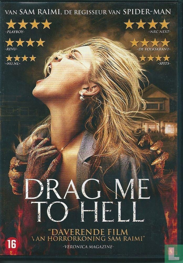 Drag me to hell (Sam Raimi), Cd's en Dvd's, Dvd's | Horror, Zo goed als nieuw, Overige genres, Vanaf 16 jaar, Ophalen of Verzenden