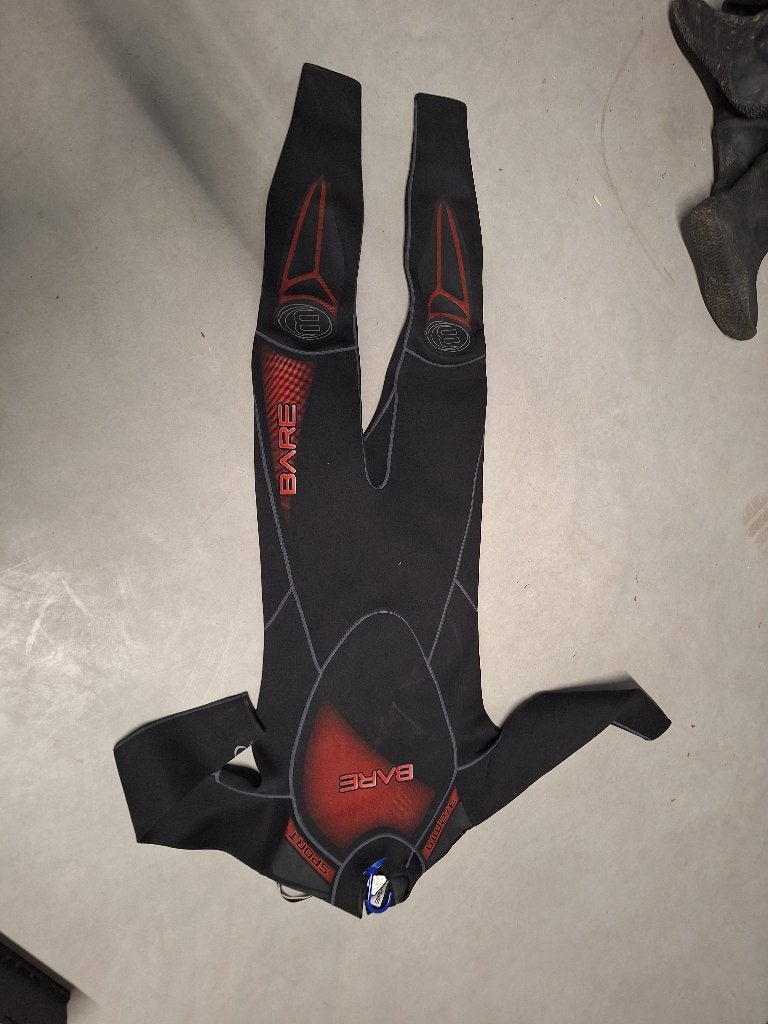 Bare 3mm sport duikpak, Watersport en Boten, Ophalen of Verzenden, Zo goed als nieuw, Duikpak